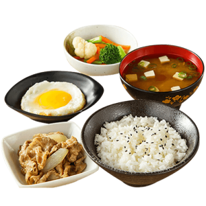牛肉朝定食
